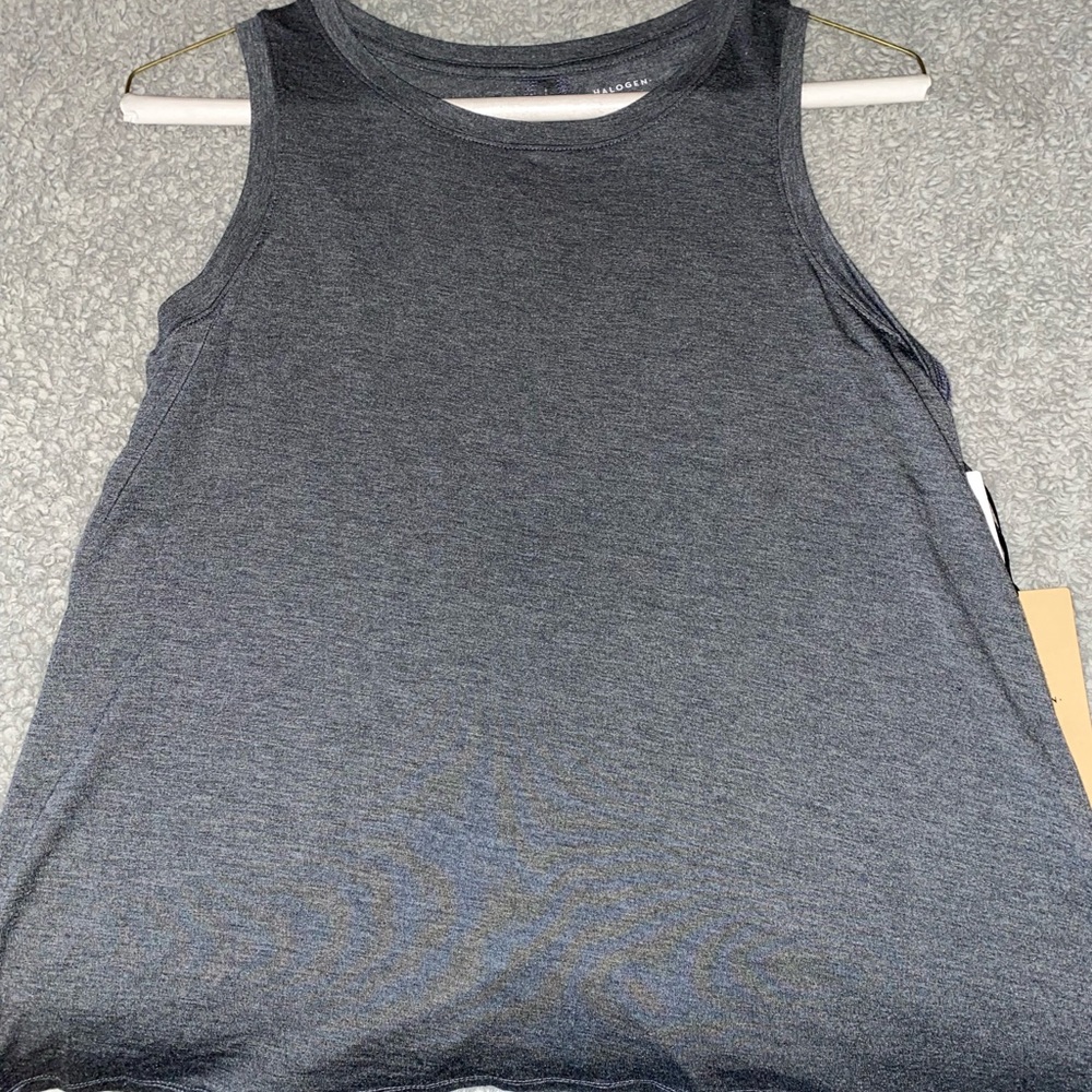 Small Grey Halogen Workout Tank